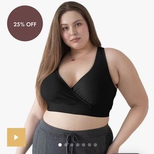 NWT Kindred Bravely French Terry Racerback Nursing & Sleep Bra size 2XL- Busty